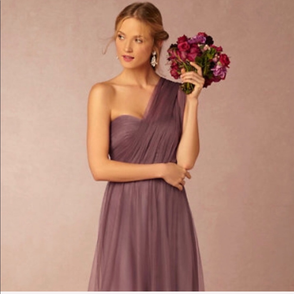 BHLDN x Jenny Yoo Anabella Dress, Soft Plum